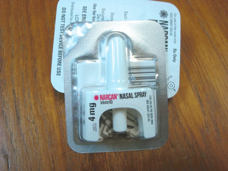 Compared to the old nasal syringe used to administer naxolone, Narcan boasts a more concentrated dose in an easier-to-use package.