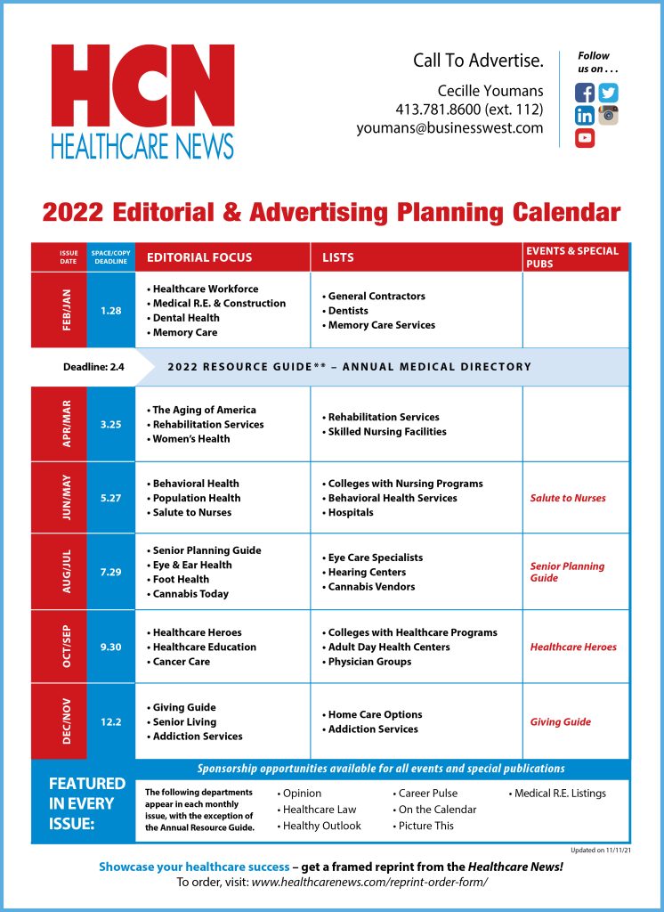 Editorial Calendar - Health Care News