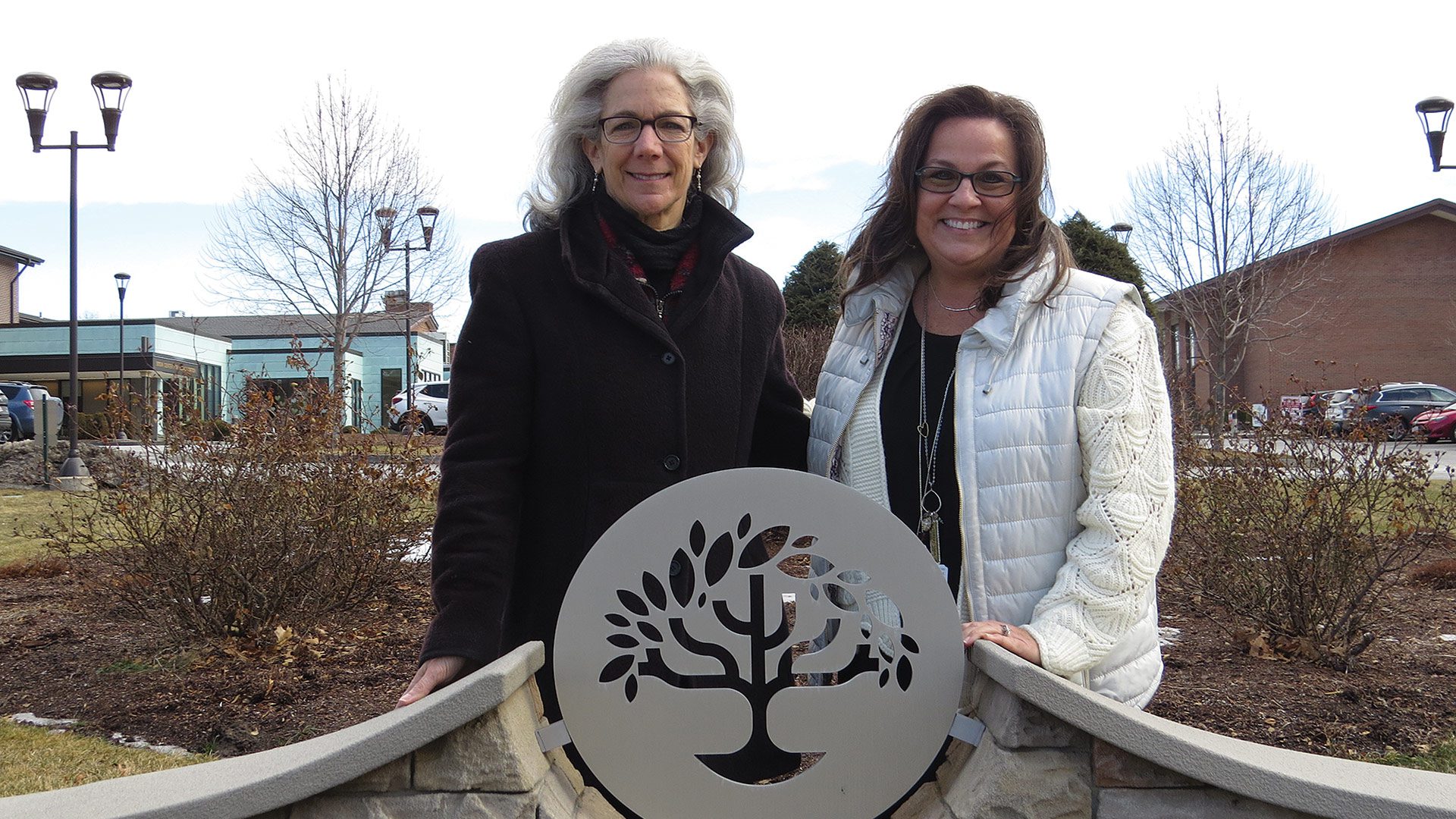 Sue Halpern (left) and Mary-Anne Schelb